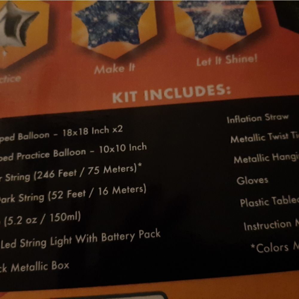 Kids Star String Kit Craft. 3D. LED. Batteries not Included. NIB - Picture 6 of 8